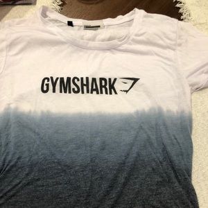 Gym shark full length ombré t shirt size small